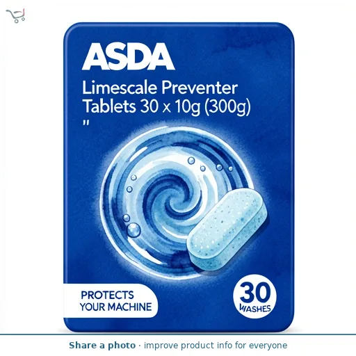 ASDA Limescale Preventer Tablets 30 x 10g (300g)