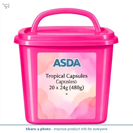 ASDA Tropical Capsules 20 x 24g (480g)