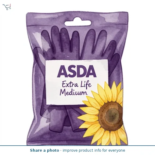 ASDA Extra Life Gloves Medium