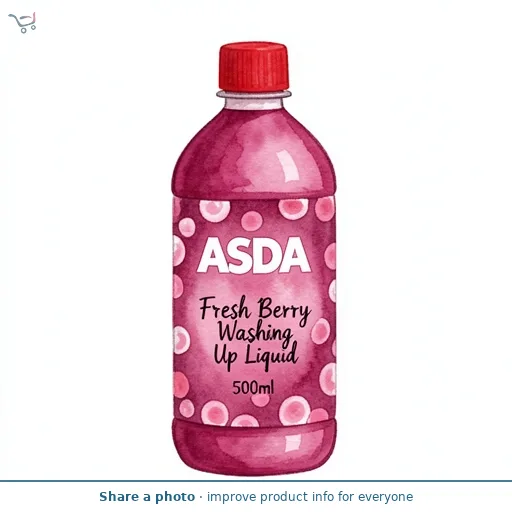 ASDA Fresh Berry Washing Up Liquid 500ml