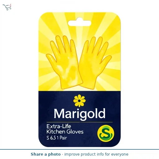 Marigold Extra-Life Kitchen Gloves S 6.5 1 Pair