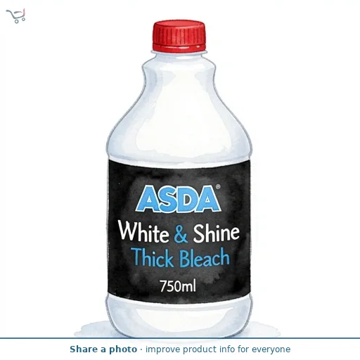 ASDA Sparkle & Shine Thick Bleach 750ml
