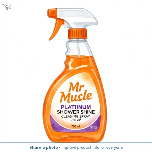 Mr Muscle Platinum Shower Shine Cleaning Spray 750 ml​