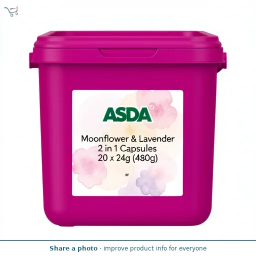 ASDA Moonflower & Lavender 2 in 1 Capsules 20 x 24g (480g)