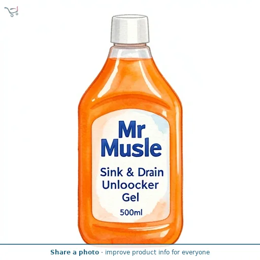 Mr Muscle Sink & Drain Unblocker Gel 500ml