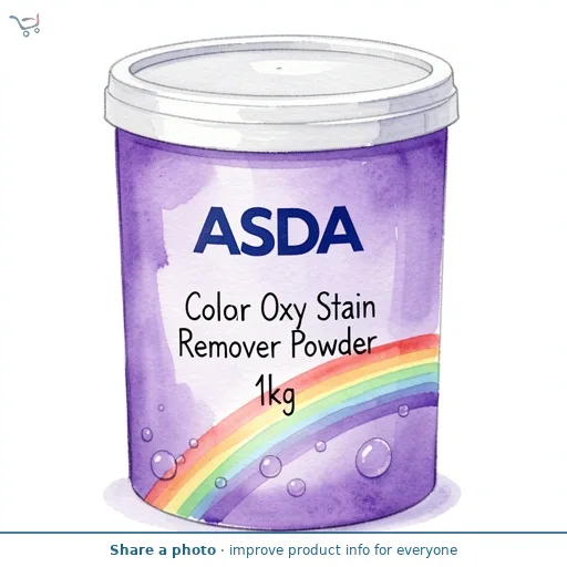 ASDA Colour Oxy Stain Remover Powder 1kg