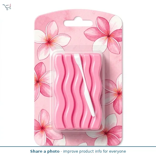 Harpic Active Fresh Pink Blossom Toilet Rim Block Single