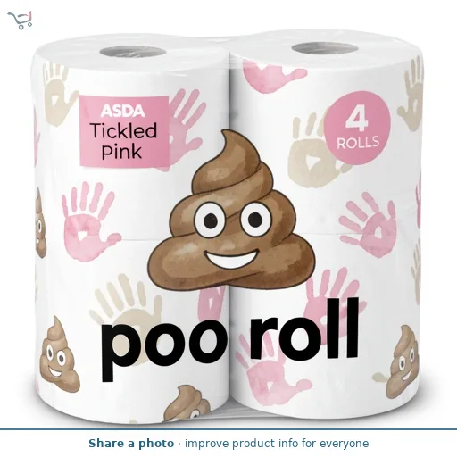 Reflections Reflections Decorated Poo Roll 4 Rolls