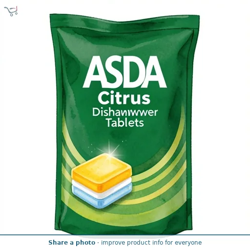 ASDA All in 1 Citrus Dishwasher Tablets 40 x 14g (560g)