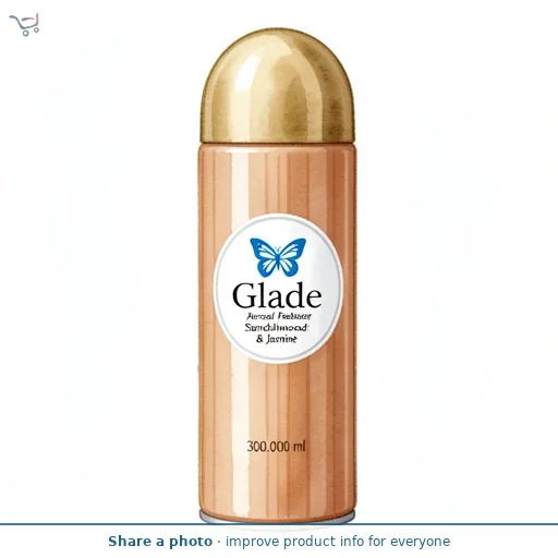 Glade Aerosol Air Freshener Sandalwood & Jasmine 300ml