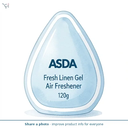 ASDA Fresh Linen Gel Air Freshener 120g
