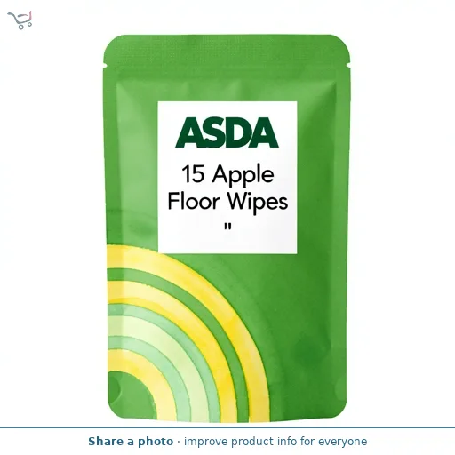 ASDA 15 Apple Floor Wipes
