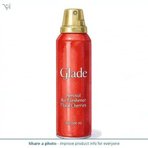 Glade Aerosol Air Freshener Floral Cherries 300ml