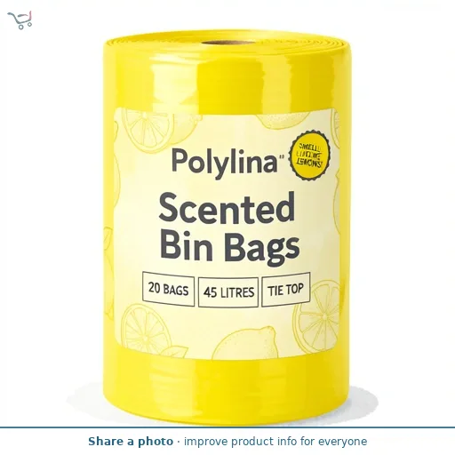 Polylina 20 Scented Bin Bags 45 Litres