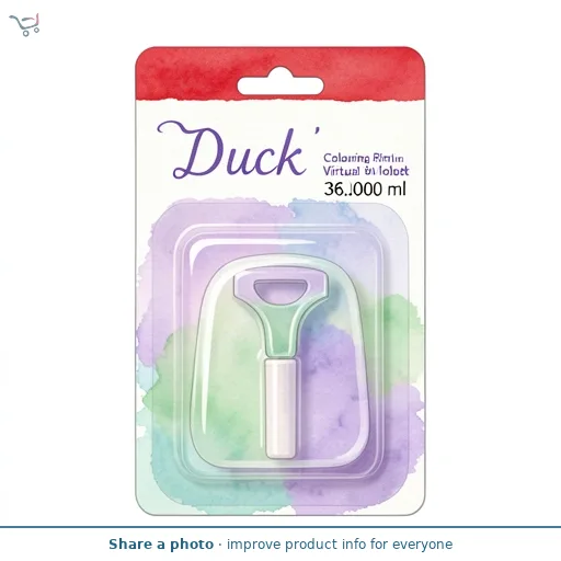 Duck Colouring Rim Block Virtual Violet 36g