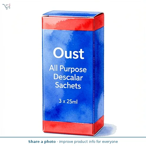 Oust All Purpose Descaler Sachets 3 x 25ml