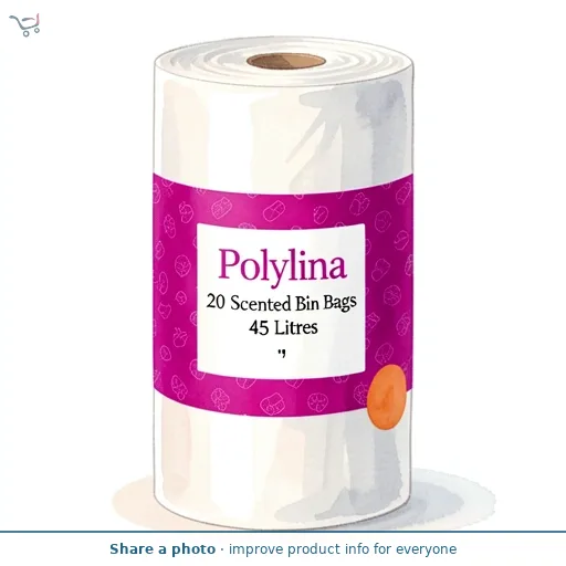 Polylina 20 Scented Bin Bags 45 Litres