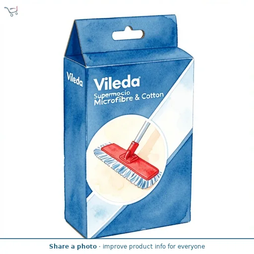 Vileda Supermocio Microfibre & Cotton