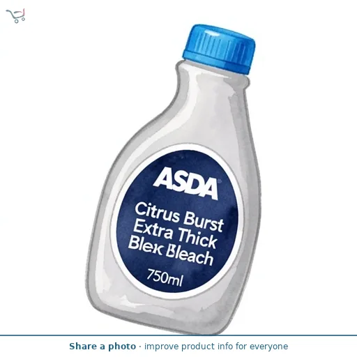 ASDA Citrus Burst Extra Thick Bleach 750ml