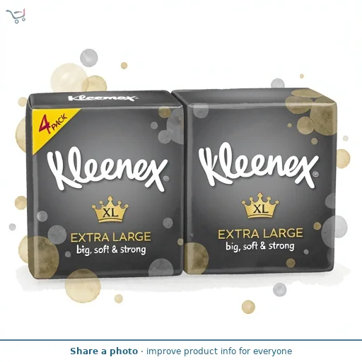Kleenex Extra Large Compact Tissues Compact Twin Pack