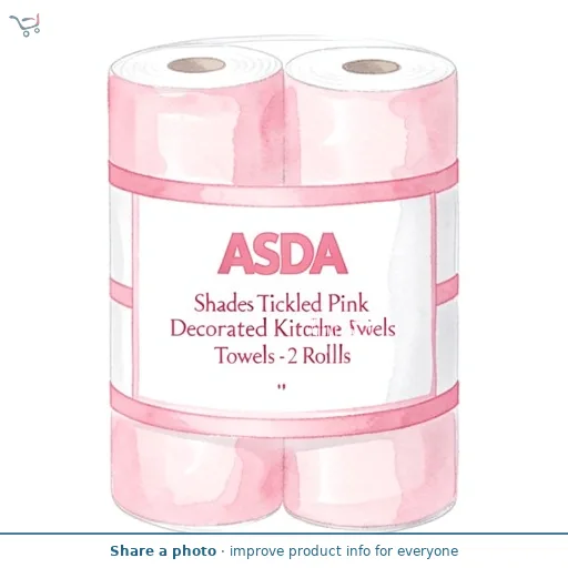 ASDA Shades Kitchen Towels 2 Rolls