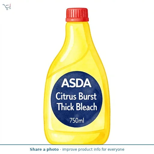 ASDA Citrus Burst Thick Bleach 750ml