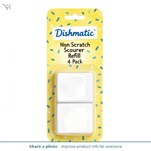Dishmatic Non Scratch Refills x4