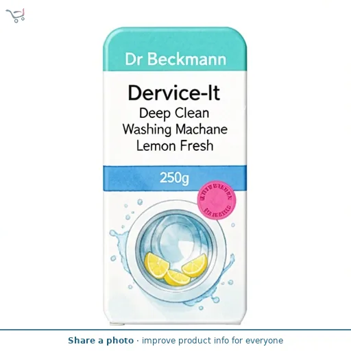 Dr Beckmann Service-It Deep Clean Washing Machine Cleaner Lemon Fresh 250g