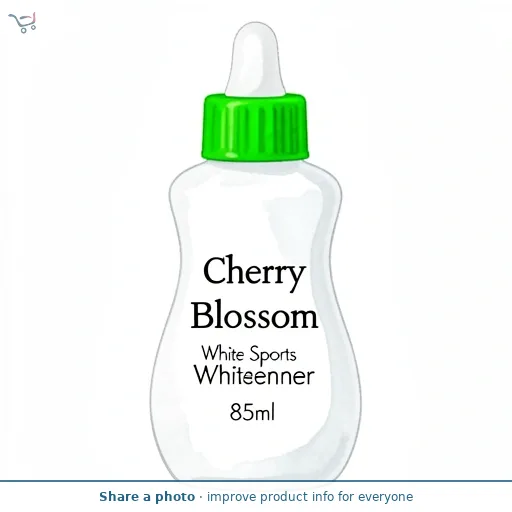 Cherry Blossom White Sports Whitener 85ml