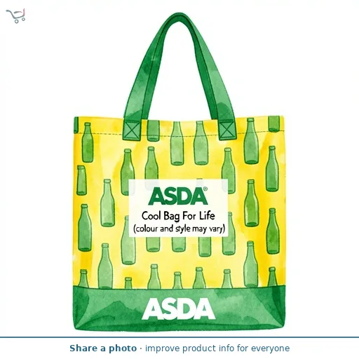 ASDA Cool Bag For Life (colour and style may vary)