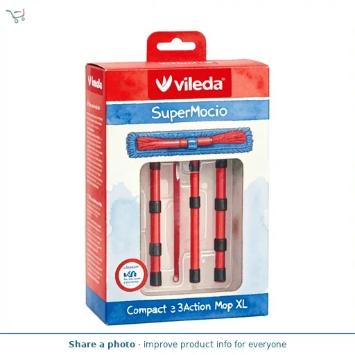 Vileda SuperMocio Compact 3Action Mop XL