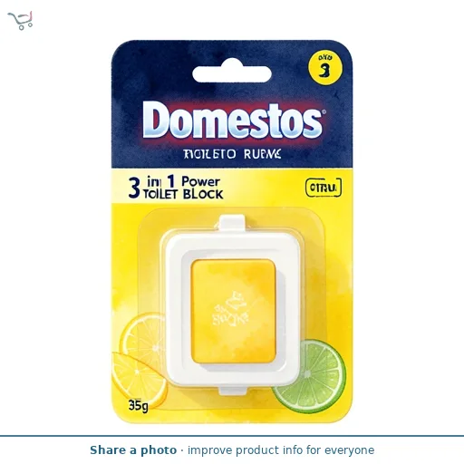 Domestos 3 in 1 Power Citrus Toilet Block 35 g