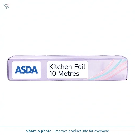 ASDA Kitchen Foil 10 Metres