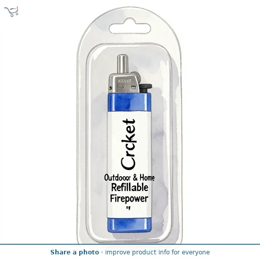 Cricket Outdoor & Home Refillable Firepower