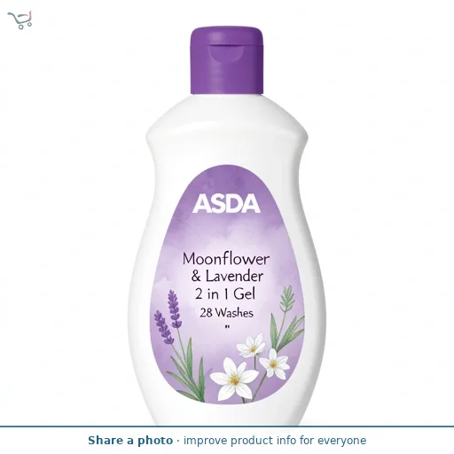 ASDA Moonflower & Lavender 2 in 1 Gel 28 Washes