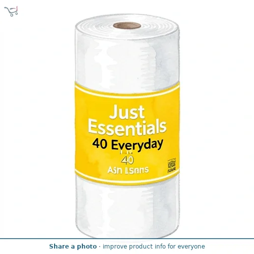 JUST ESSENTIALS by ASDA Just Essentials 40 Everyday Bin Liners 40 Litres