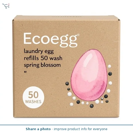 Ecoegg ecoegg laundry egg refills 50 wash spring blossom