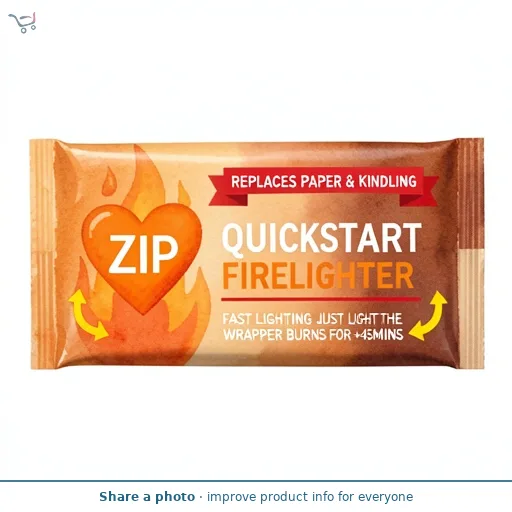 Zip Quickstart Firelighter