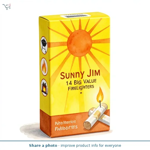 Sunny Jim 14 Big Value Firelighters