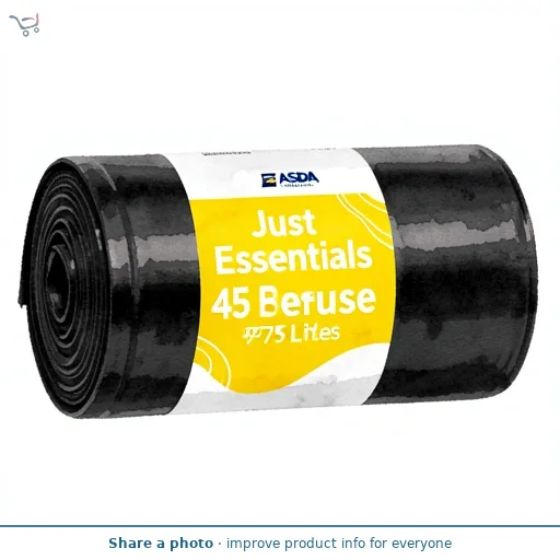 JUST ESSENTIALS by ASDA Just Essentials 45 Refuse Sacks 75 Litres