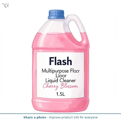 Flash Multipurpose Floor Liquid Cleaner Cherry Blossom 1.5L