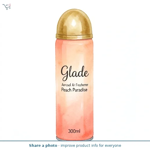 Glade Aerosol Air Freshener Peach Paradise 300ml