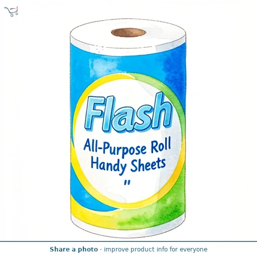 Flash All-Purpose Roll Handy Sheets