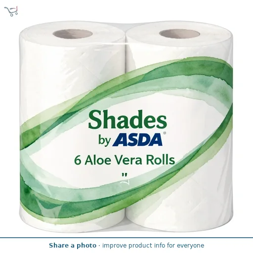Shades by ASDA Shades by  6 Aloe Vera Rolls