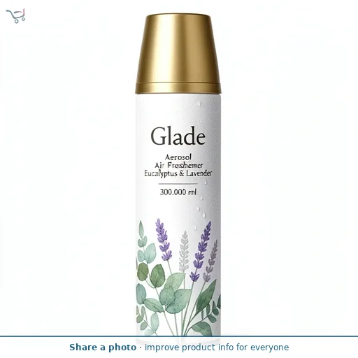 Glade Aerosol Air Freshener Eucalyptus & Lavender 300ml