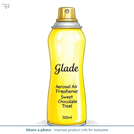 Glade Aerosol Air Freshener Sweet Chocolate Treat 300ml
