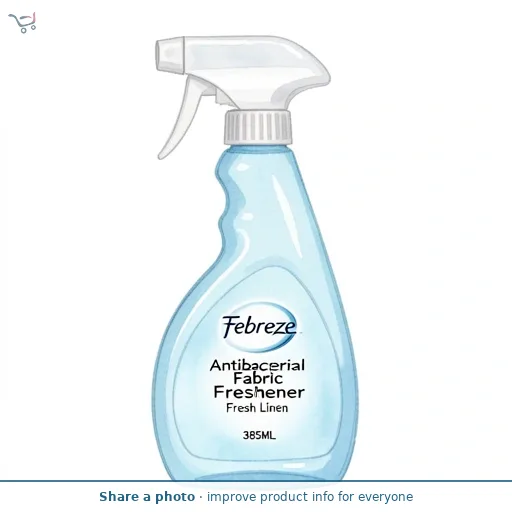 Febreze Antibacterial Fresh Linen Fabric Freshener 375ml