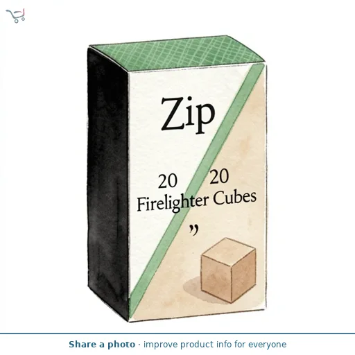 Zip 20 Firelighter Cubes