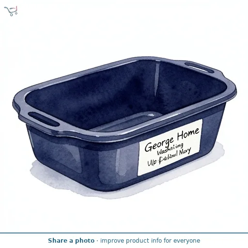 George Home Washing Up Bowl Navy