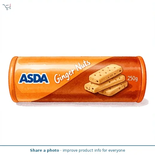 ASDA Ginger Nuts 250g
